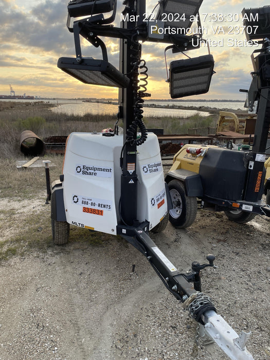 2023 Generac MLT2 Diesel, Flex Switch 120V Input, Powerzone Controller, (4) 320W LED Lights, 4kW Generator, 39.9 Gal Fuel Tank, 2" Ball, T3