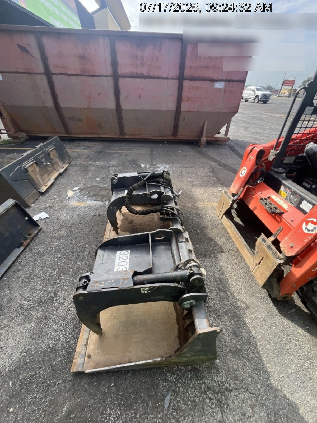 2019 PALADIN 76" Scrap Grapple Bucket - Paladin