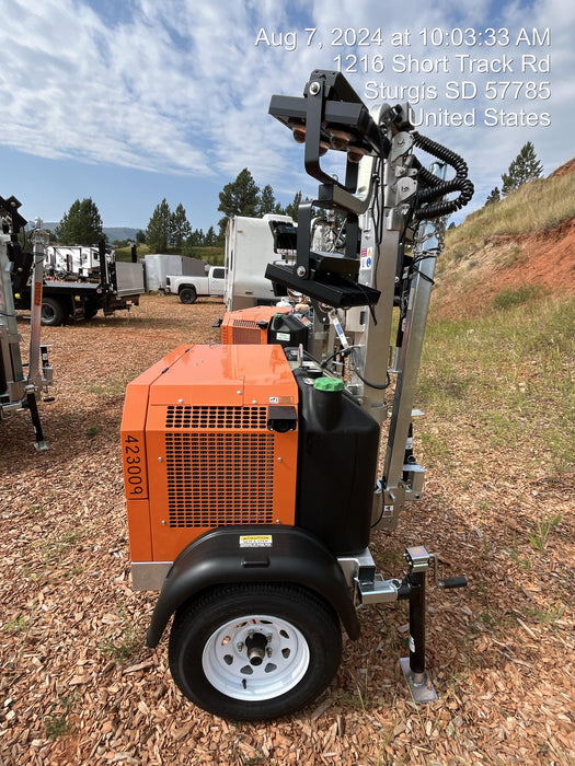 2024 Wanco WLTT-4MM4K Diesel, Deep Sea Controller, Shore Power Plug, Auto Start, (4) 350W LED Floodlights, 4kW Generator, 60 Gal Fuel Tank, 2" Ball, T3