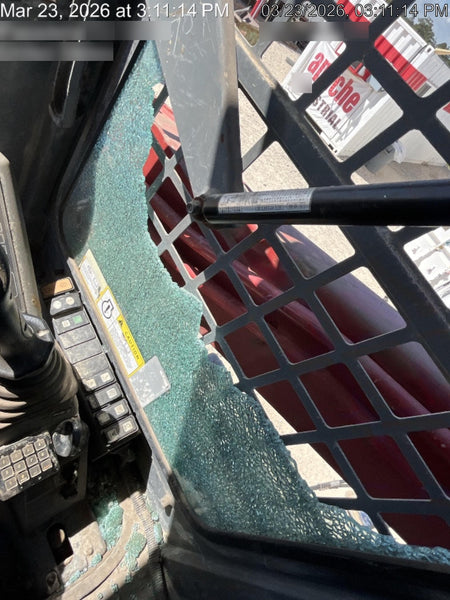 2019 Takeuchi TL8 Cab, Heat/AC, Defroster, 15" Wide Rubber Tracks, Back-up Alarm, Front & Rear Working Lights, Auxiliary Hydraulics, Two-Speed Travel, Electronic Monitoring System, Hydraulic Universal Quick Hitch 76" HD Dirt Bucket with 8 Teeth, 20.3 cubic feet Capacity