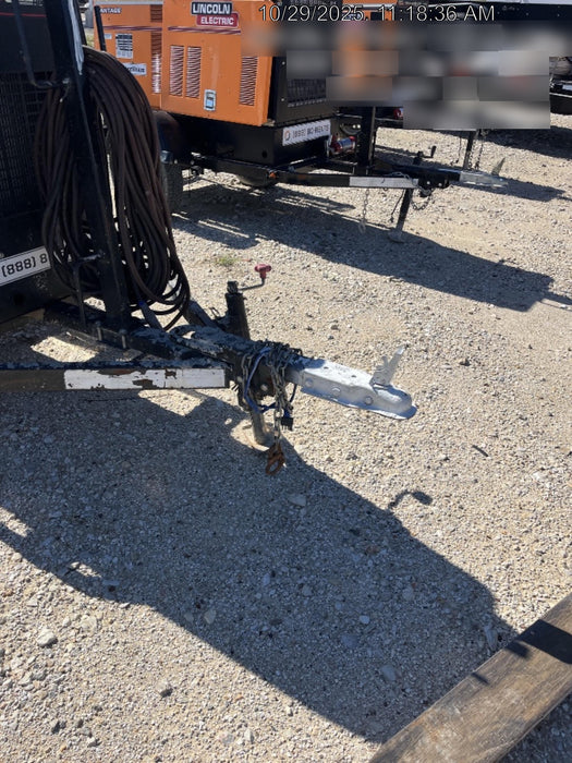 2019 Lincoln Electric Vantage 322 Ready-Pak 3, Two Wheel Trailer, Fender and Light Kit, Cable Rack