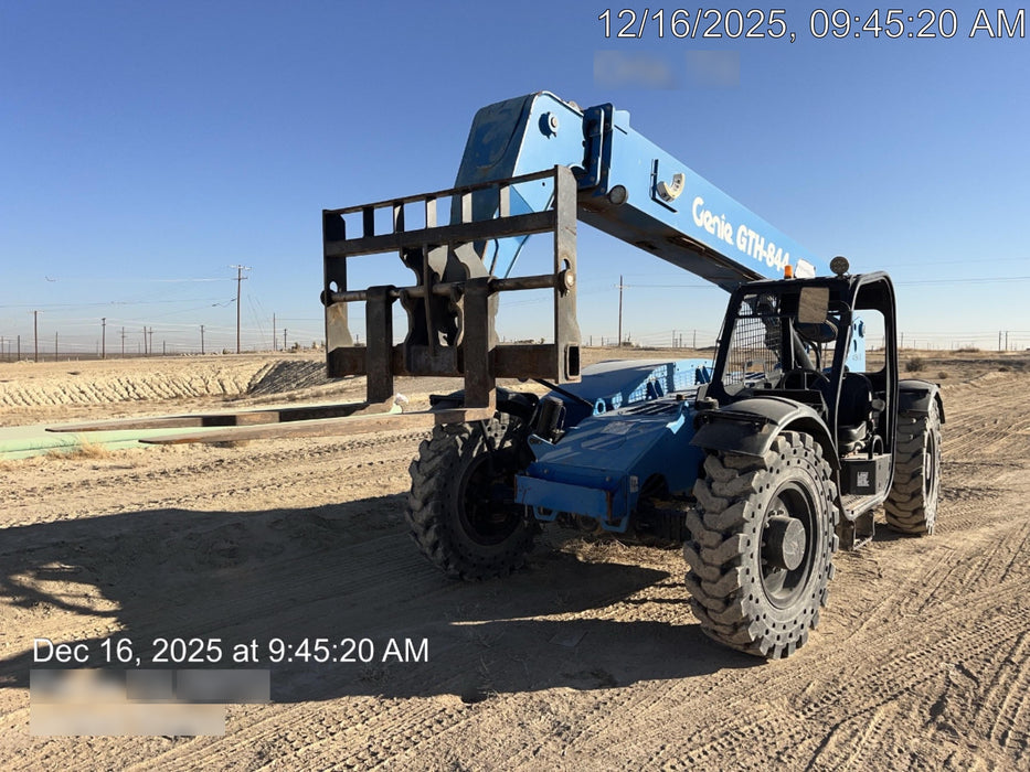 2017 Genie GTH-844 Genie GTH844, 60" Carriage, Solid Tires