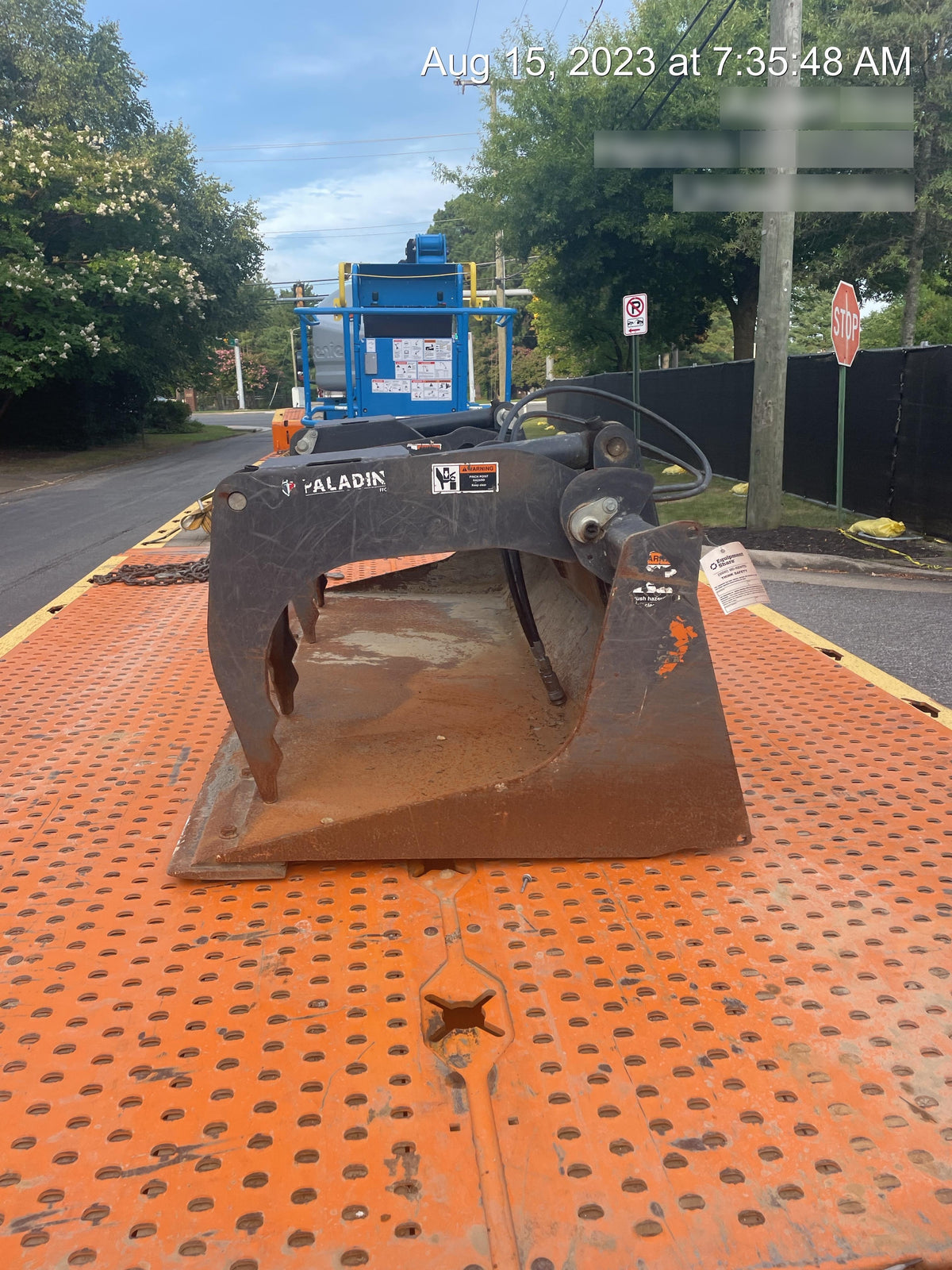 2021 PALADIN UTILITY GRAPPLE 11876-0022