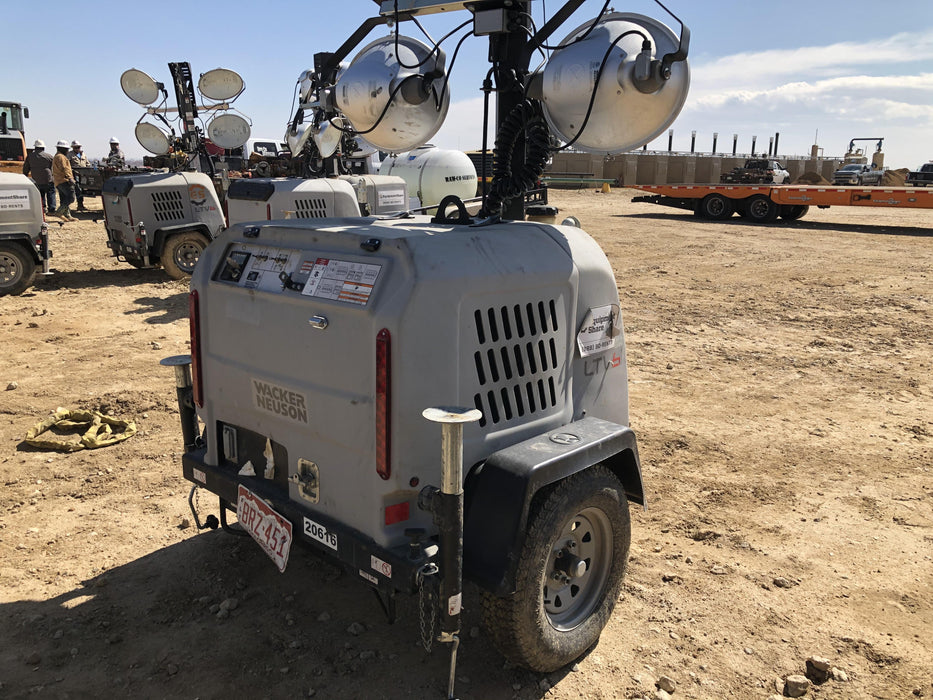 2018 Wacker Neuson LTV6L-MH Wacker Neuson LTV6L Mobile Light Tower w/Fuel Level Sensor Installed