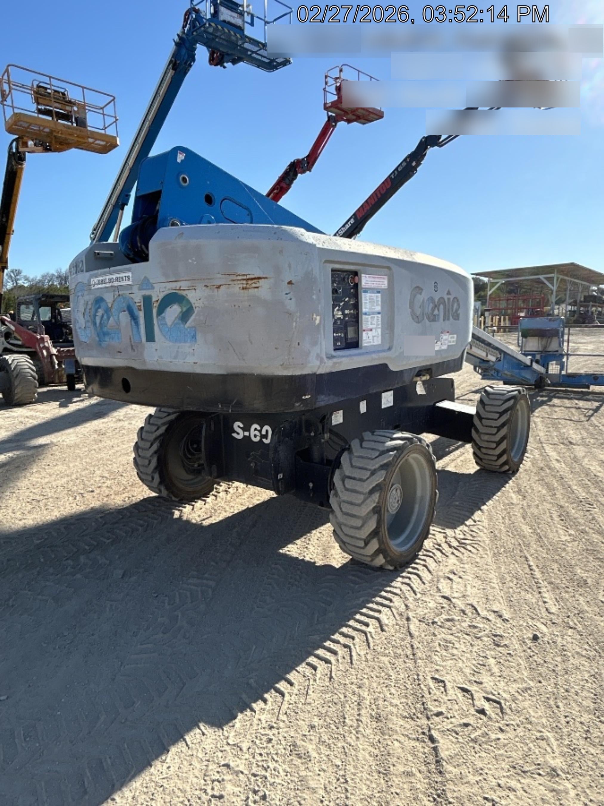 2016 GENIE S-60 X
