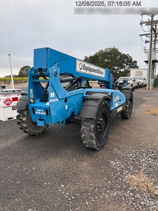 2019 Genie GTH-636 Genie GTH-636 w/Enclosed Cab w/HVAC, Work Lights, Solid Tires, Beacon, 48" Carriage and Forks