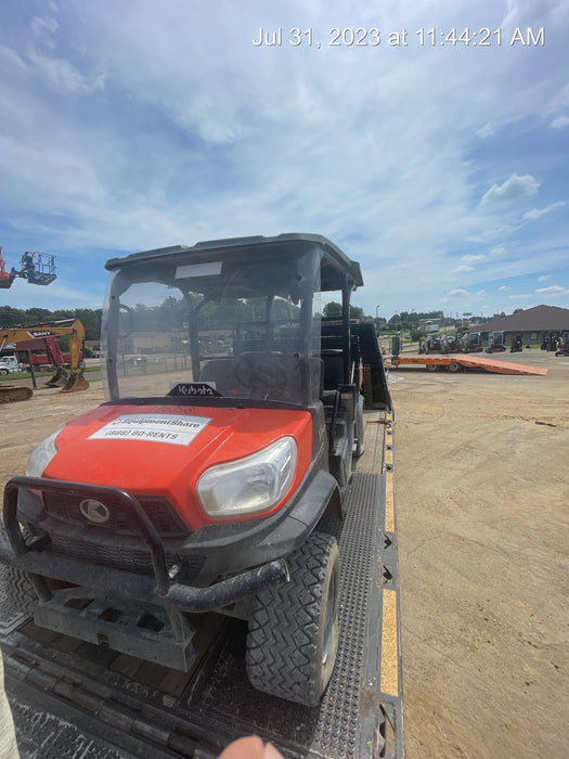 2021 Kubota RTV-X1140W-H Plastic Canopy, Windshield Acrylic Clear, LED Strobe Light, Wire Harness Kit, Back up Alarm
