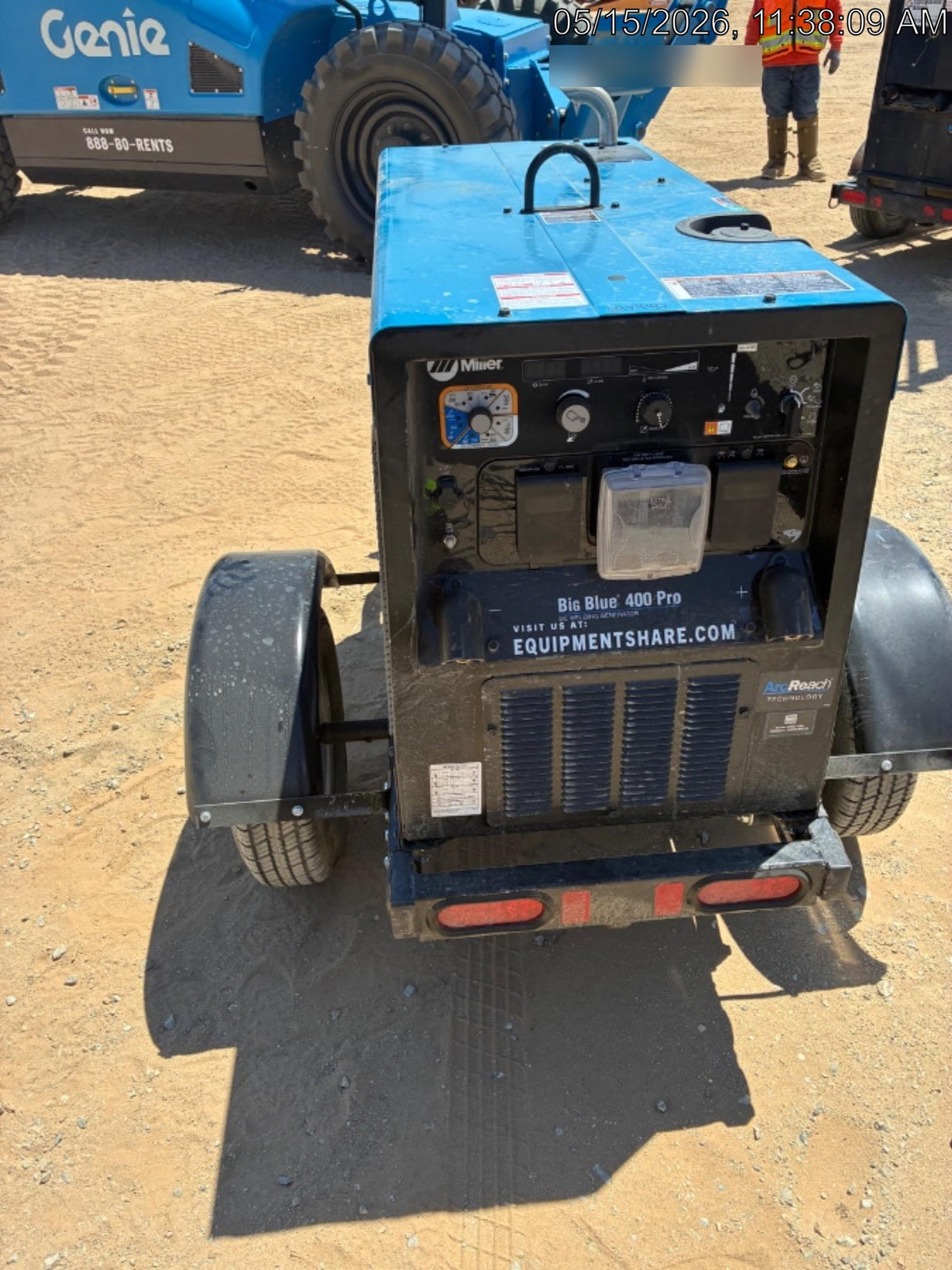 2026 MILLER ELECTRIC BIG BLUE 400