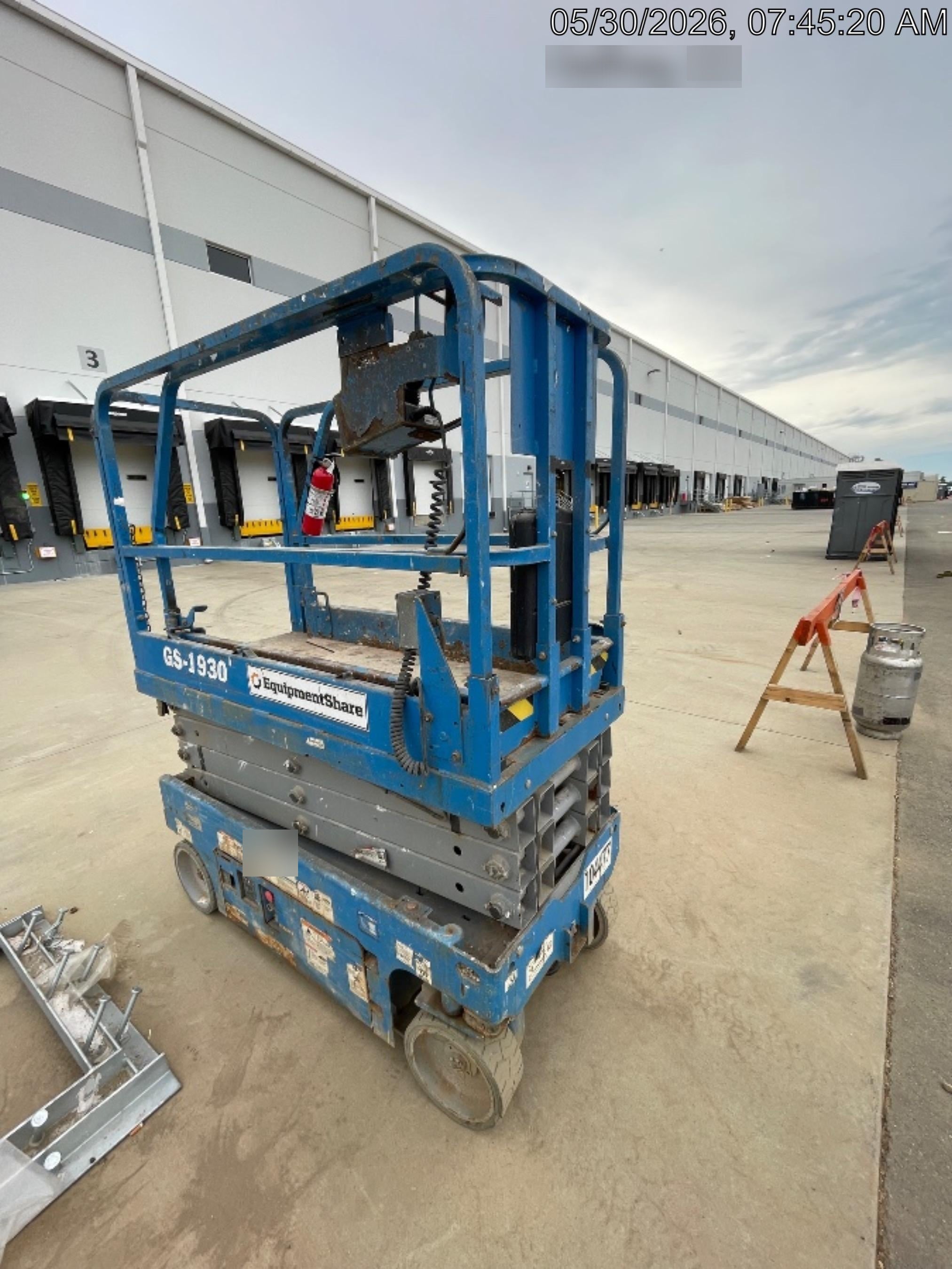 2020 Genie GS-1930 Fixed rails with chain entry gate - Pre A92.20
