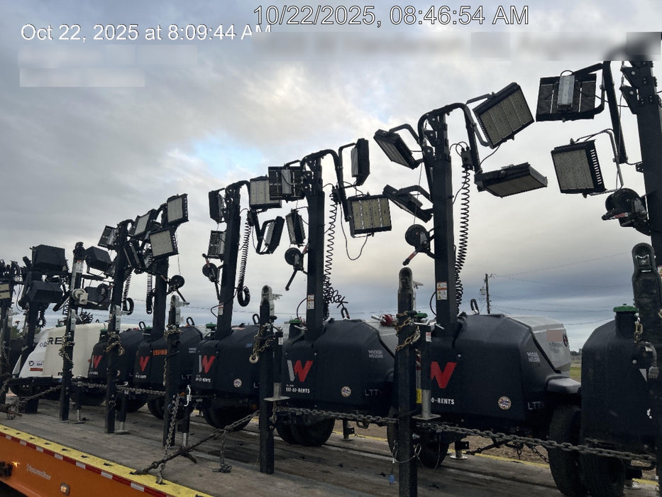 2023 Generac MLT2 Diesel, Flex Switch 120V Input, Powerzone Controller, 
(4) 320W LED Lights, 4kW Generator, 39.9 Gal Fuel Tank, 2" Ball, T3