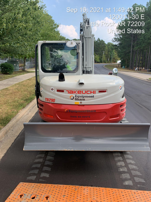 2021 TAKEUCHI TB290C