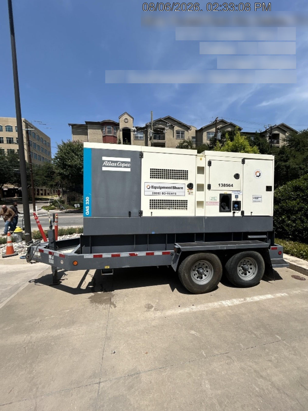 2021 ATLAS COPCO QAS 330