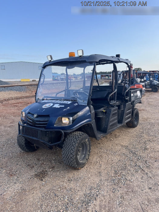 2018 Cushman Hauler 4x4 Crew Cushman Hauler 4X4 Crew Utility Vehicle w/Skid Plate, Amber Strobe