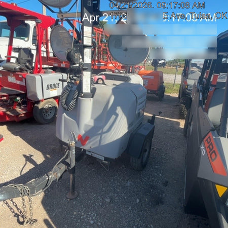 2019 Wacker Neuson LTV6L-MH Wacker Neuson LTV6L Mobile Light Tower w/Fuel Level Sensor Installed
