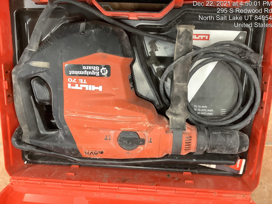 2020 HILTI TE 70-AVR
