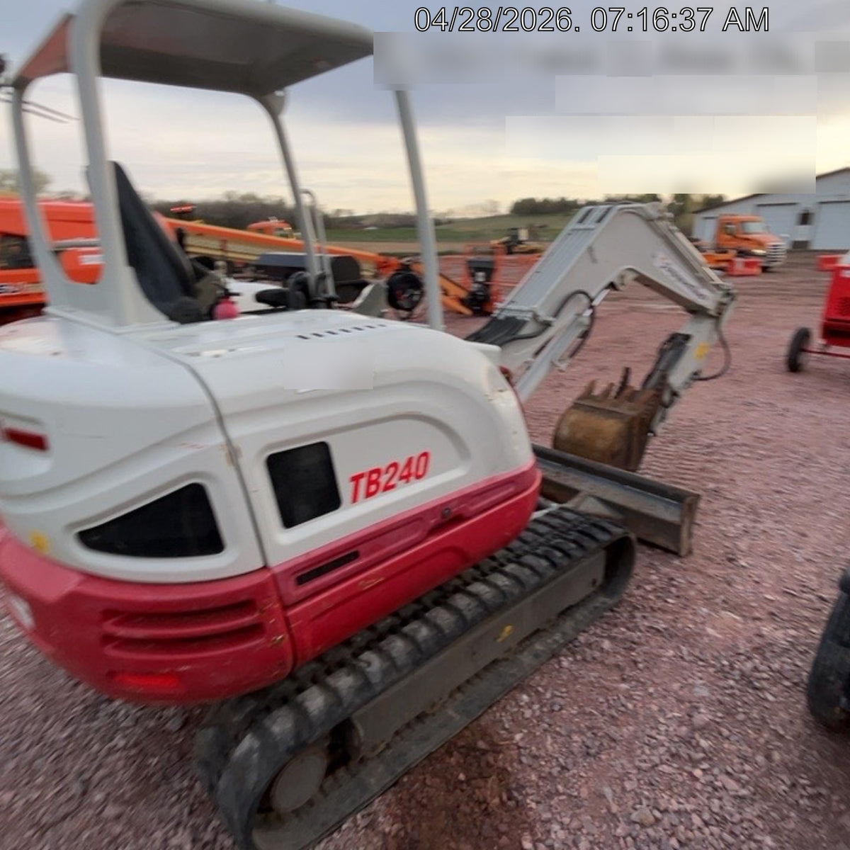 2019 TAKEUCHI TB240