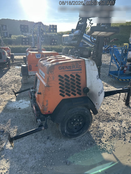 2024 Generac MLT2 Diesel, Flex Switch 120V Input, Powerzone Controller, 
(4) 320W LED Lights, 4kW Generator, 39.9 Gal Fuel Tank, 2" Ball, T3