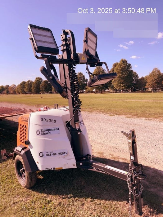 2024 Generac MLT2 Diesel, Flex Switch 120V Input, Powerzone Controller, 
(4) 320W LED Lights, 4kW Generator, 39.9 Gal Fuel Tank, 2" Ball, T3