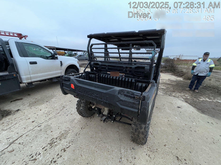 Kawasaki Mule PRO-DXT Movement Alarm, Beacon, Hard Top, ES Track Hardware