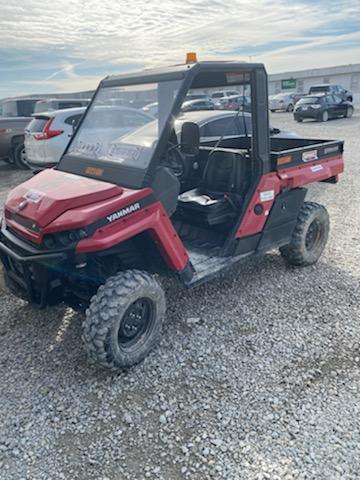 2021 Yanmar YU1000 Canopy, Steel Wheel, Poly WindShield, Beacon, Backup Alarm