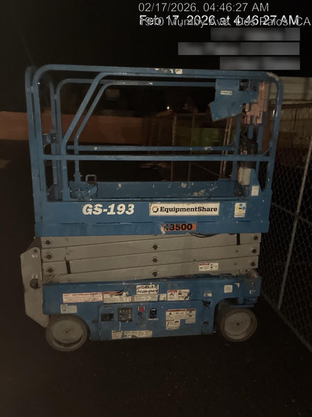 2019 Genie GS-1930 Half Height Swing Gate, 800W Inverter