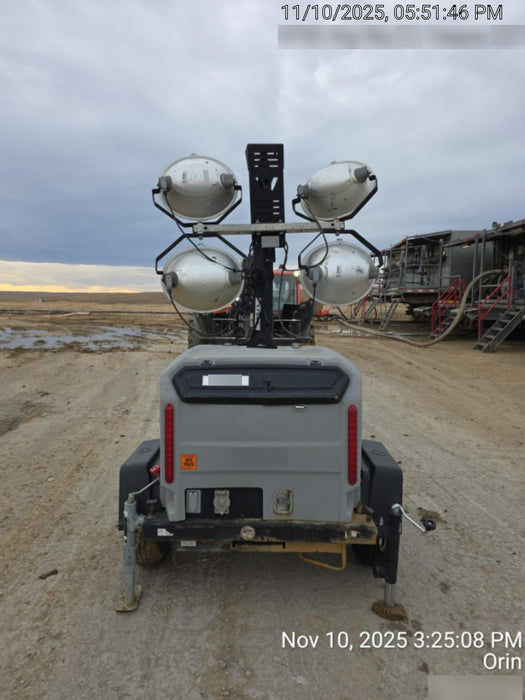 2018 Wacker Neuson LTV6K-MH Wacker Neuson LTV6K Mobile Light Tower w/Fuel Level Sensor Installed