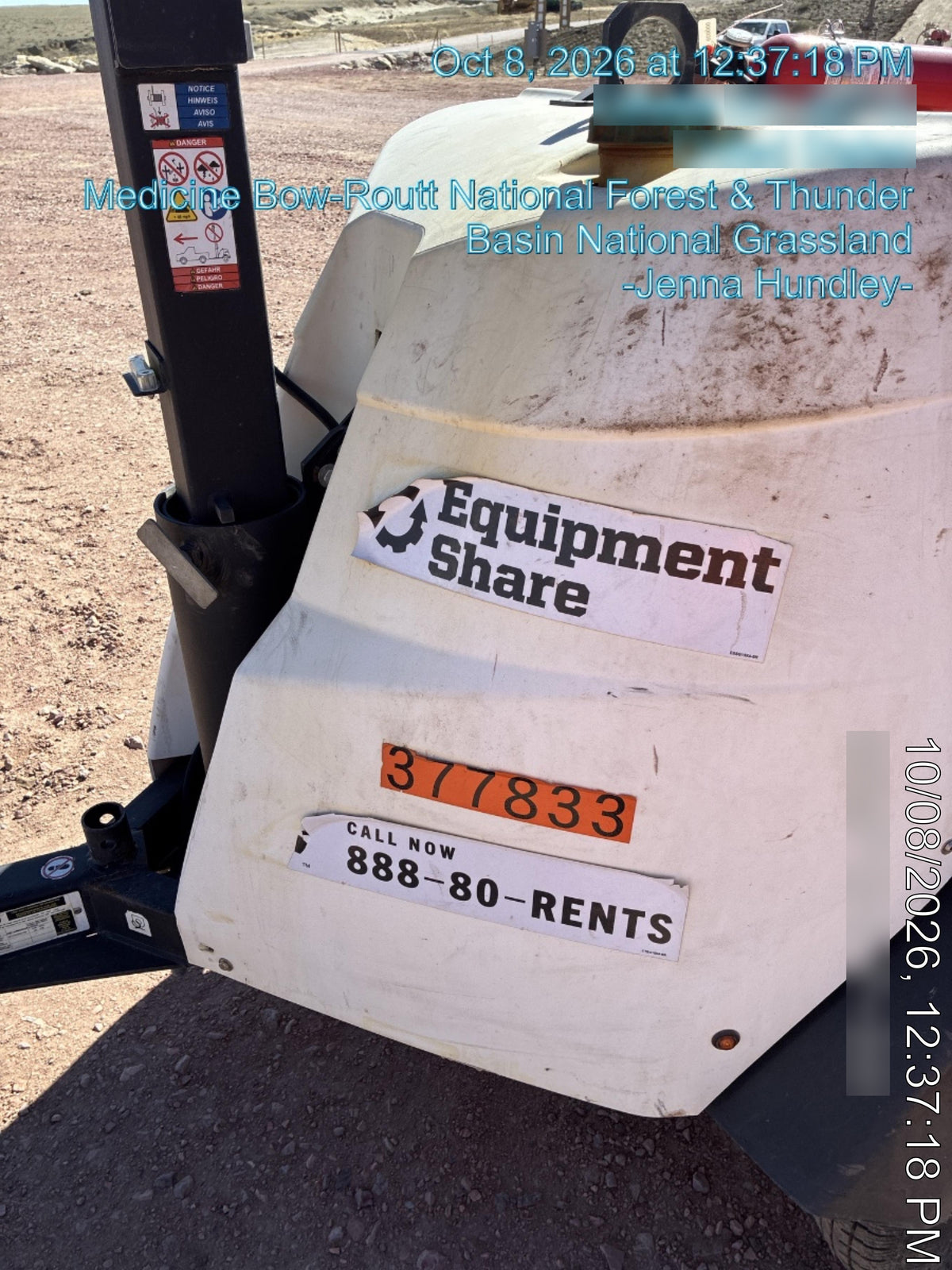 2023 Generac MLT2 Diesel, Flex Switch 120V Input, Powerzone Controller, 
(4) 320W LED Lights, 4kW Generator, 39.9 Gal Fuel Tank, 2" Ball, T3