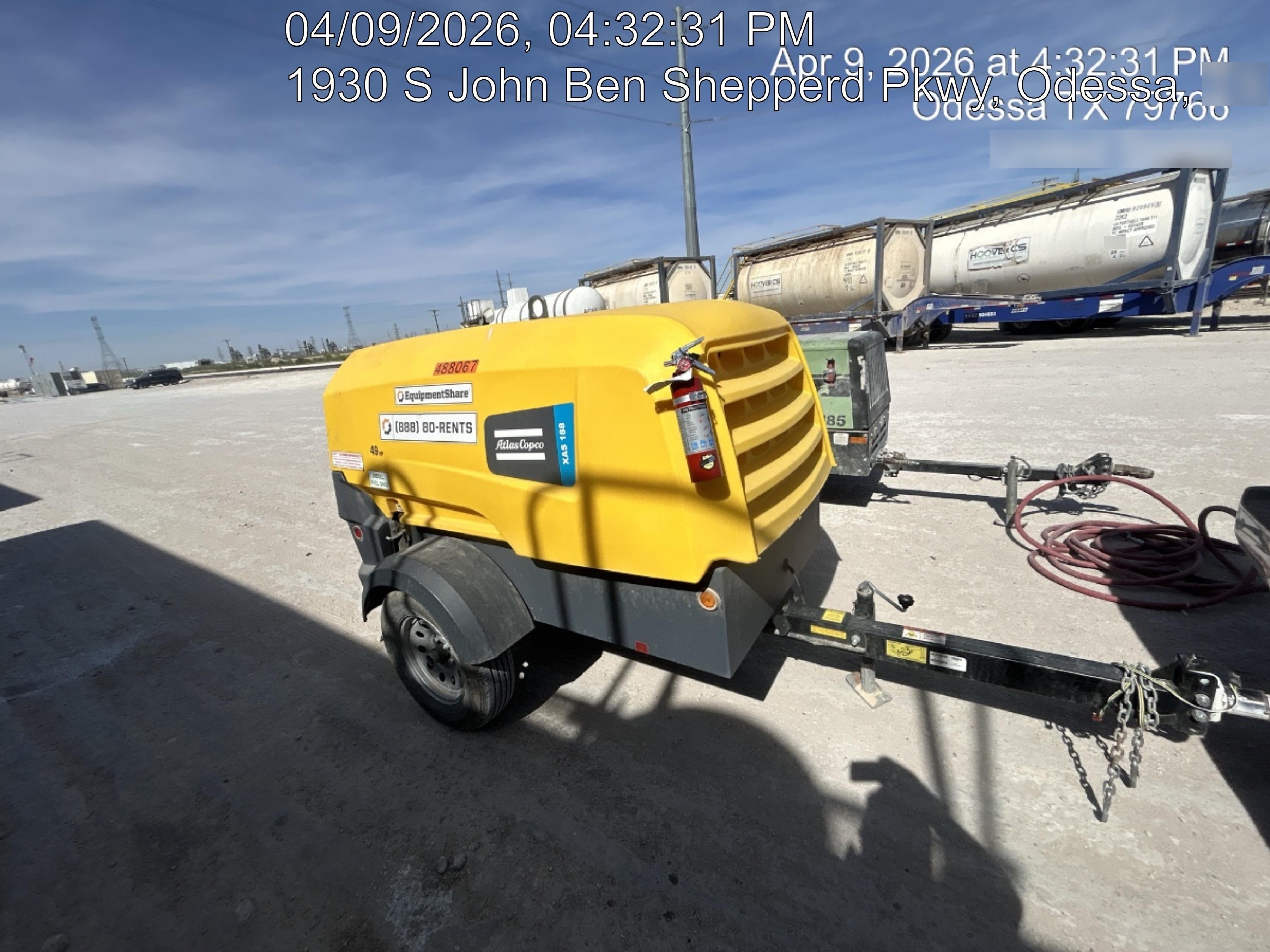 2025 ATLAS COPCO XAS188 CWK
