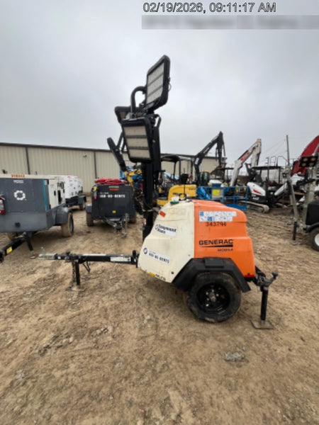 2023 Generac MLT2 Diesel, Flex Switch 120V Input, Powerzone Controller, (4) 320W LED Lights, 4kW Generator, 39.9 Gal Fuel Tank, 2" Ball, T3