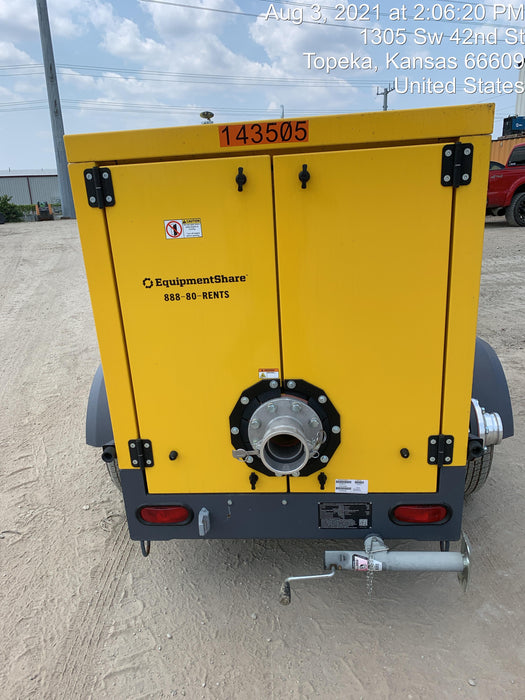 2021 ATLAS COPCO PAS 100 HF CS Enclosed
