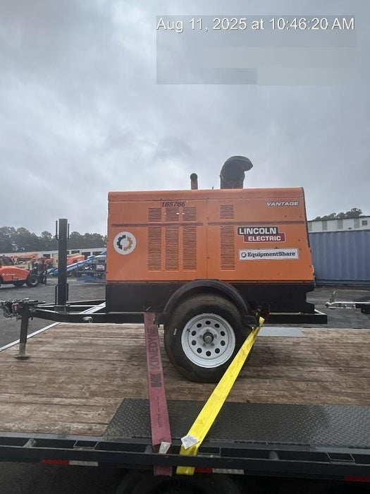 2021 Lincoln Electric Vantage 549X Ready Pak 3, ORANGE (includes trailer, cable rack, fender light kit)
