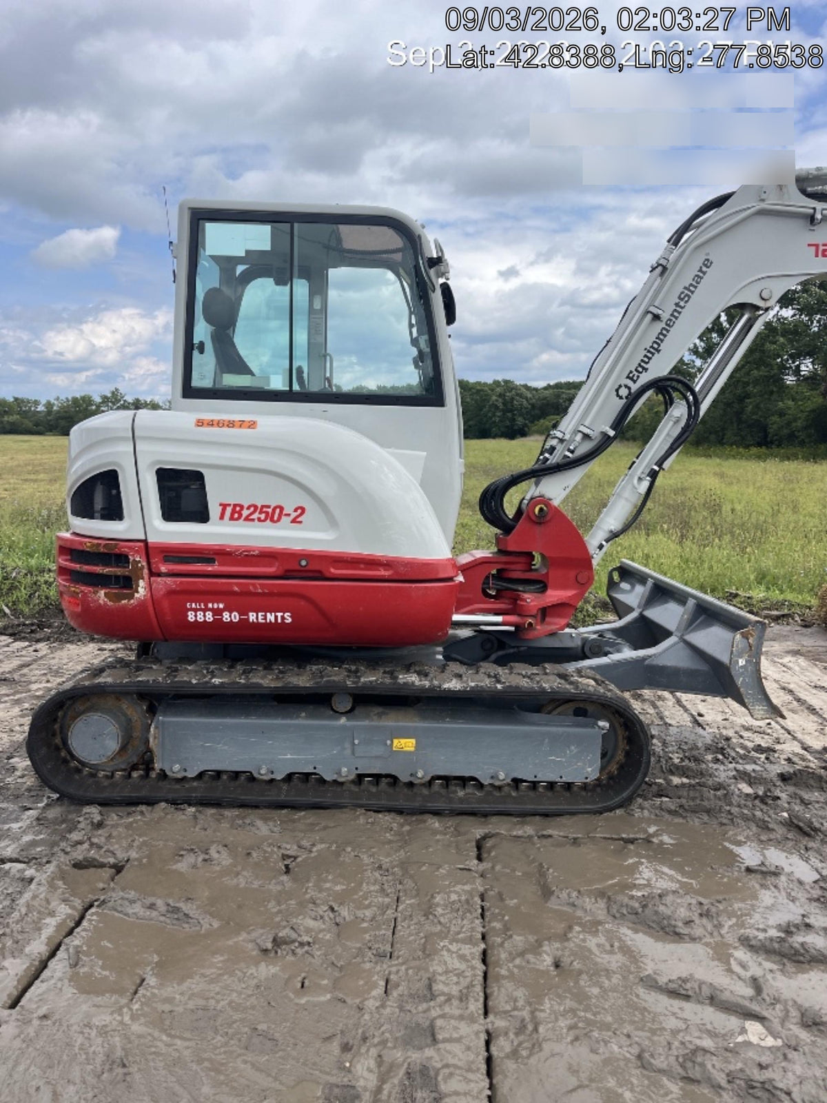 2025 TAKEUCHI TB250-2CR