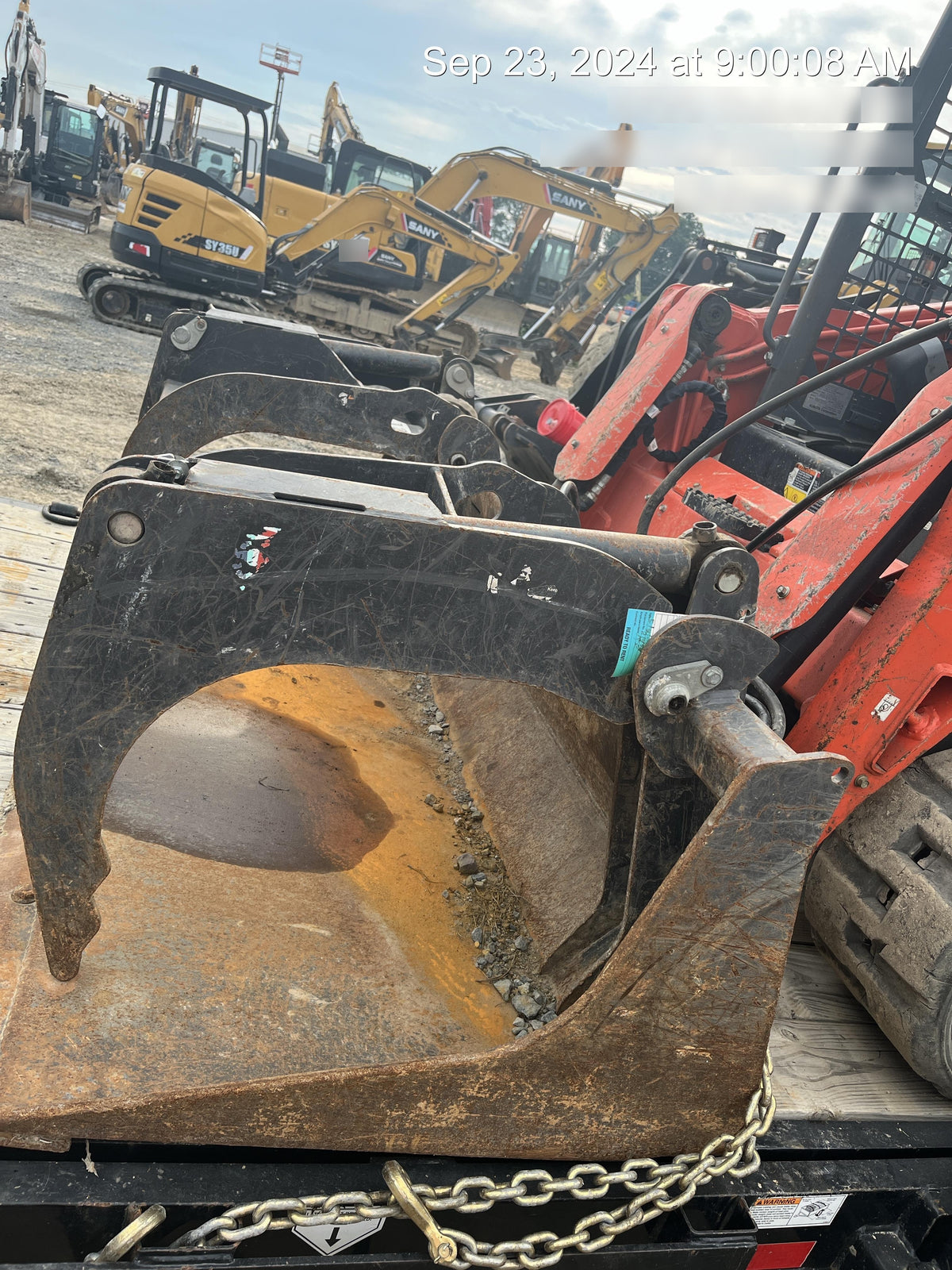2018 PALADIN 76" Scrap Grapple Bucket - Paladin