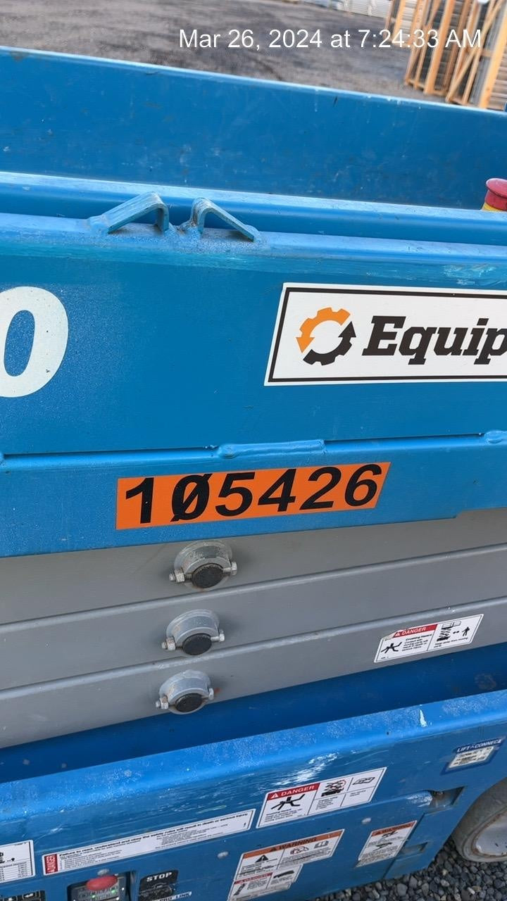 2020 Genie GS-1930 Standard Machine, 800W Inverter