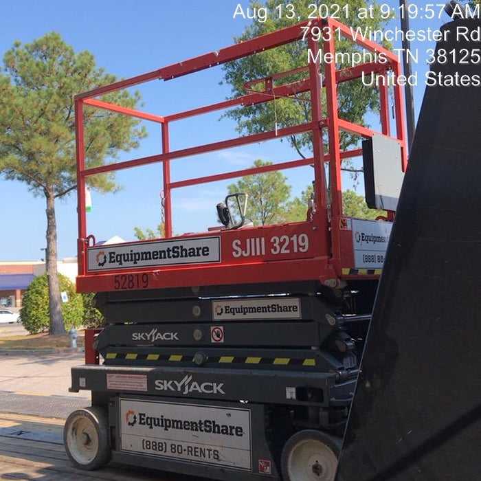 2019 Skyjack SJIII-3219 Standard Options, Trojan Batteries