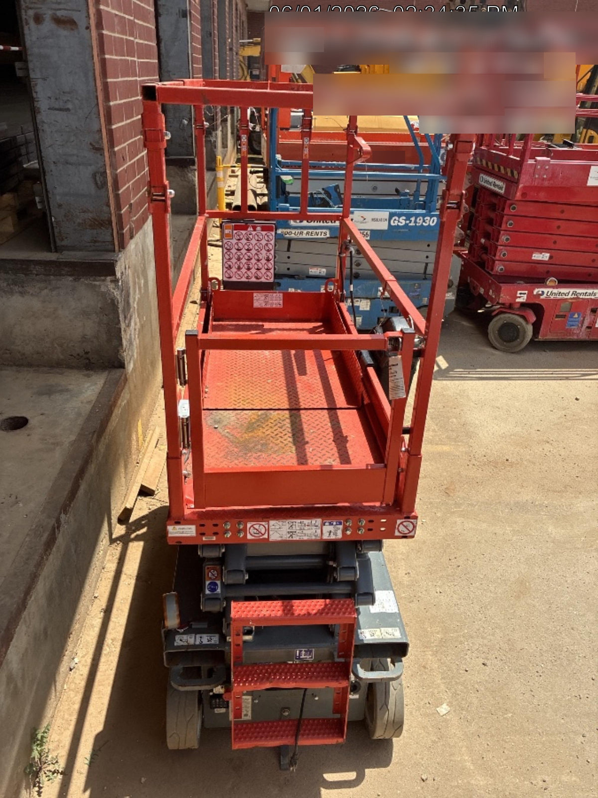 2024 Skyjack SJ3219 Electric Drive, Sld NM Tires, DBcns, RFRails, Power to Platform, T3 + Access Control