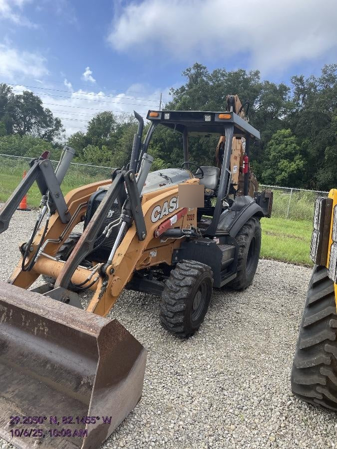 2018 Case 580N STANDARD HOE, ROPS, PILOT CONTROLS, AUX HYD