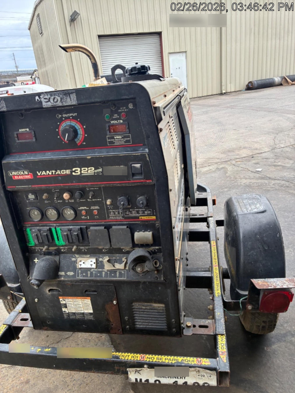 2021 Lincoln Electric Vantage 322 Ready Pak 3