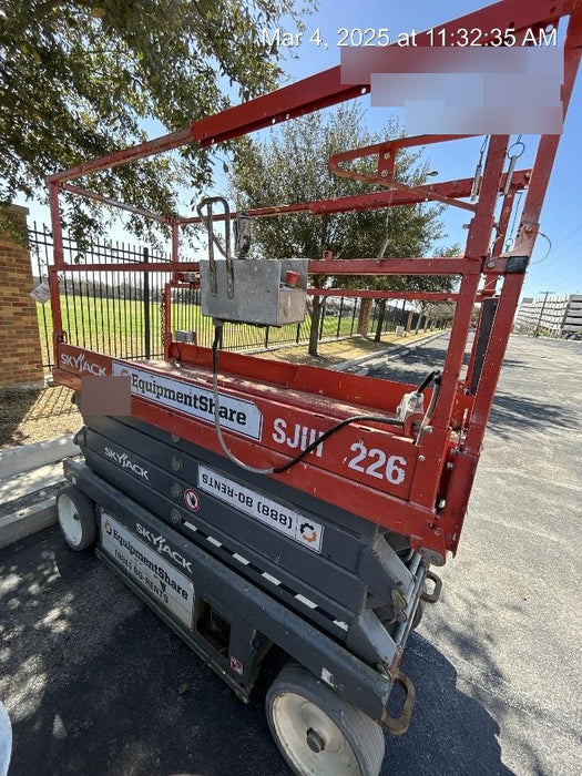 2019 Skyjack SJIII-3226 Standard Options