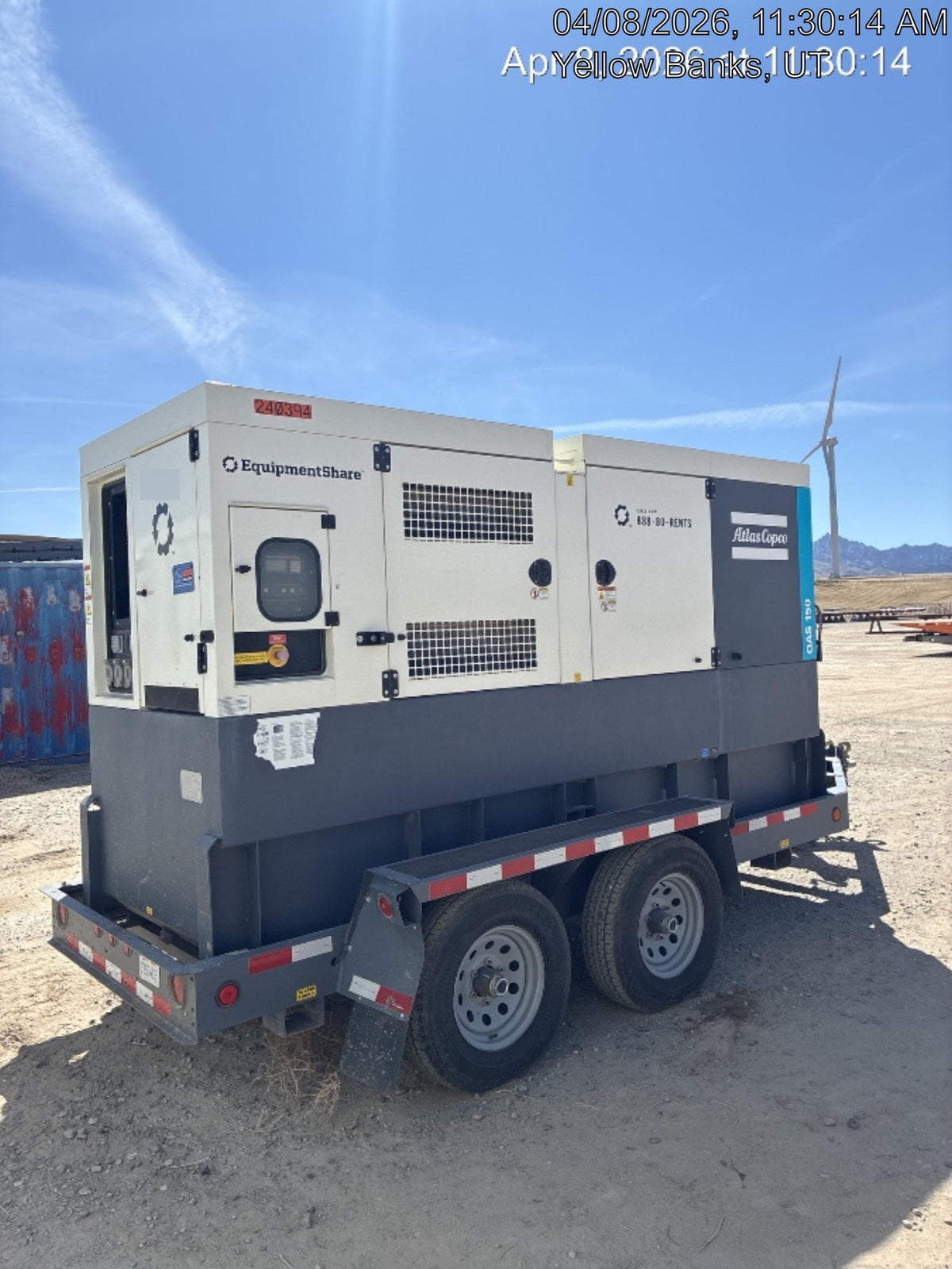 2022 ATLAS COPCO QAS150