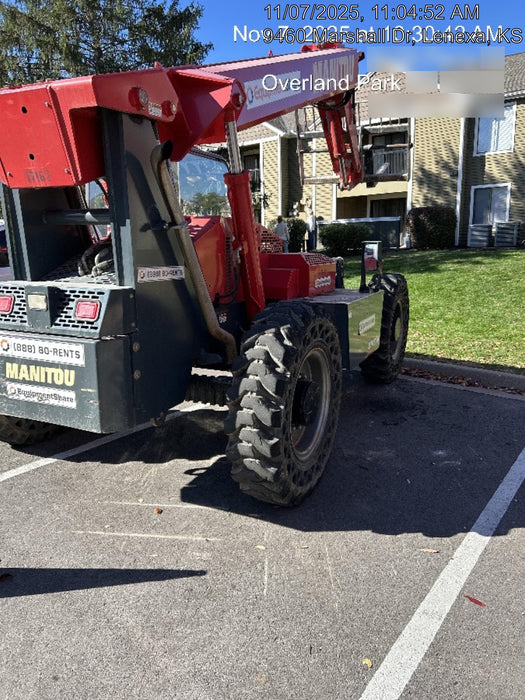 2019 Manitou MTA8044 MTA8044 - 74 HP T4, Canopy, Worklights/Strobe, Beacon, 66" Carriage, 48" Forks, Solid Tires, Lift Hook, Aux Hydraulics