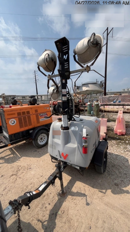 2019 Wacker Neuson LTV6L-MH Wacker Neuson LTV6L Mobile Light Tower w/Fuel Level Sensor Installed