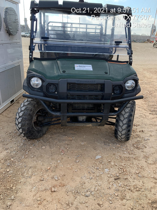 2019 Kawasaki Mule PRO-DXT Standard Options, Backup Alarm, Beacon, Plastic Hard Top, Poly Windshield, Horn Kit