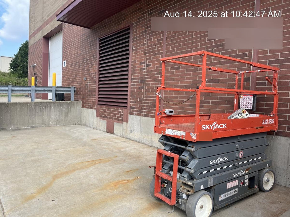 2018 Skyjack SJIII-3226 Standard Rental Specs