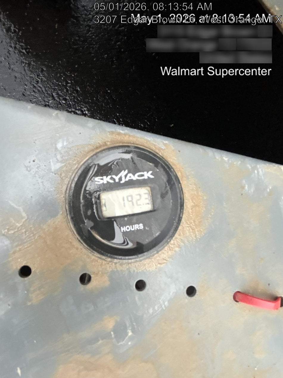 2019 Skyjack SJIII-3219 Standard Options, Trojan Batteries