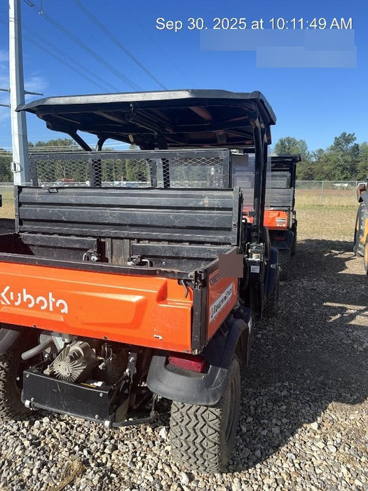 2022 Kubota RTV-X1140W-H Plastic Canopy, Windshield Acrylic Clear, LED Strobe Light, Wire Harness Kit, Back up Alarm