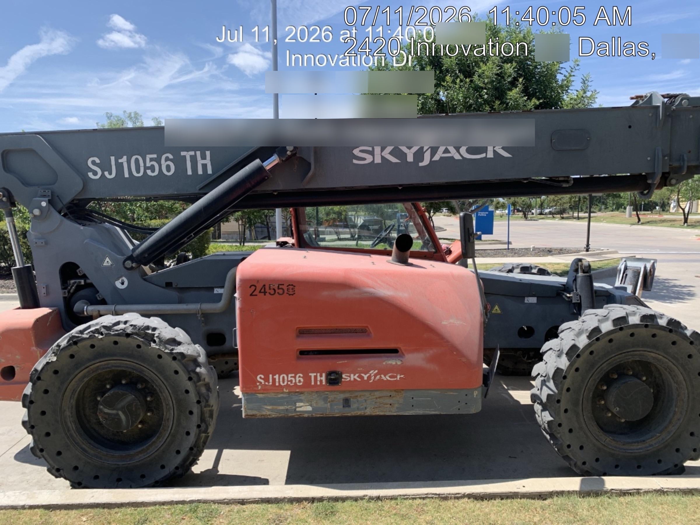 2016 Skyjack SJ1056 TH Skyjack SJ1056TH Telehandler