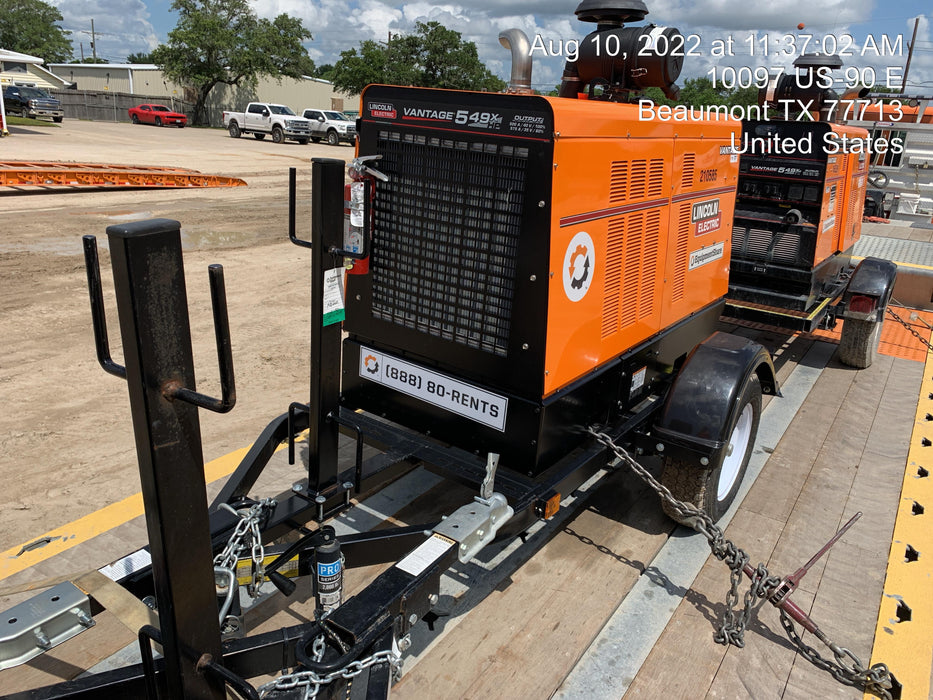 2022 Lincoln Electric Vantage 549X VANTAGE 549X READY-PAK 3