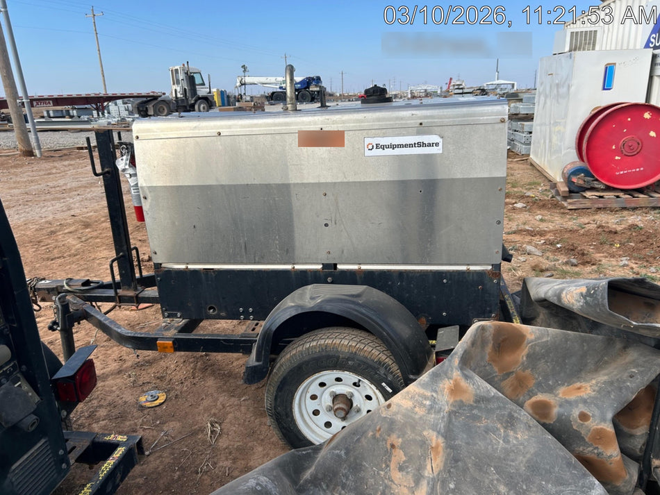 2019 Lincoln Electric Vantage 322 Ready-Pak 3, Two Wheel Trailer, Fender and Light Kit, Cable Rack