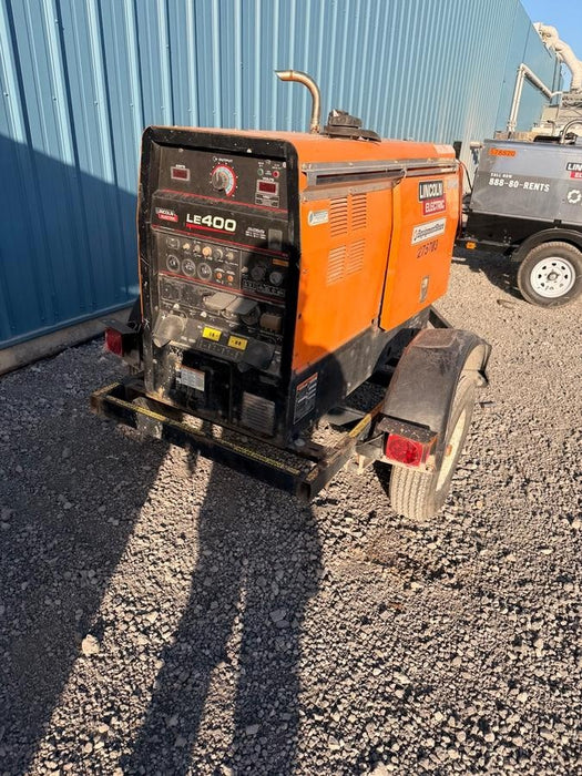 2022 Lincoln Electric LE400 Kubota V1505, Trlr, Cable Rack, Light Kit, ES Decals, T3